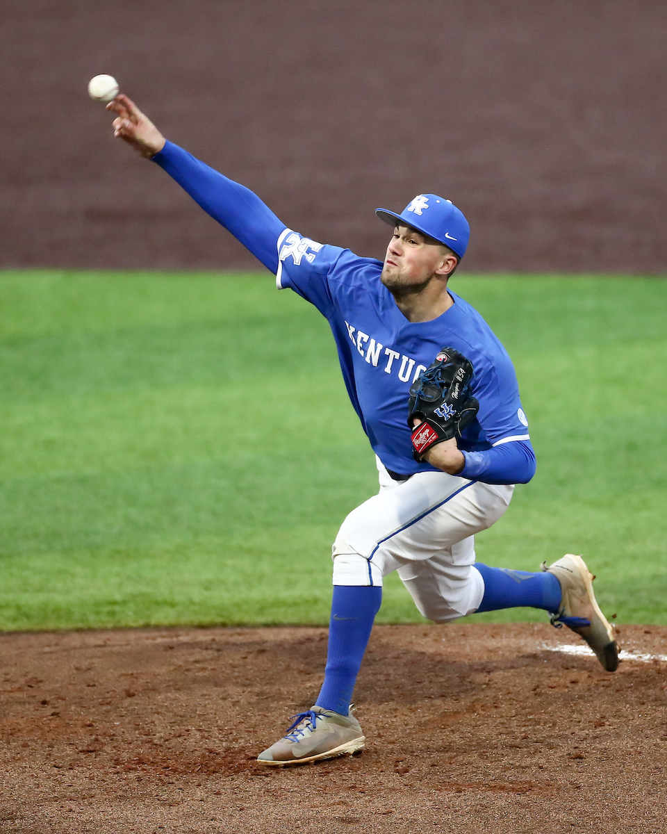 DANIEL HARPER.

Kentucky beat Southeast Missouri State 9-4.

Photo by Elliott Hess | UK Athletics