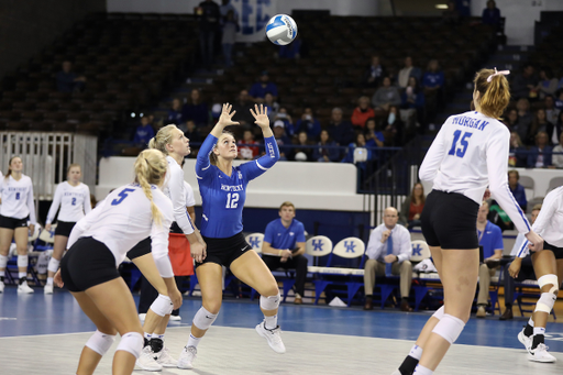 Gabby Curry.

The University of Kentucky volleyball team defeats Ole Miss.

Photo by Quinn Foster