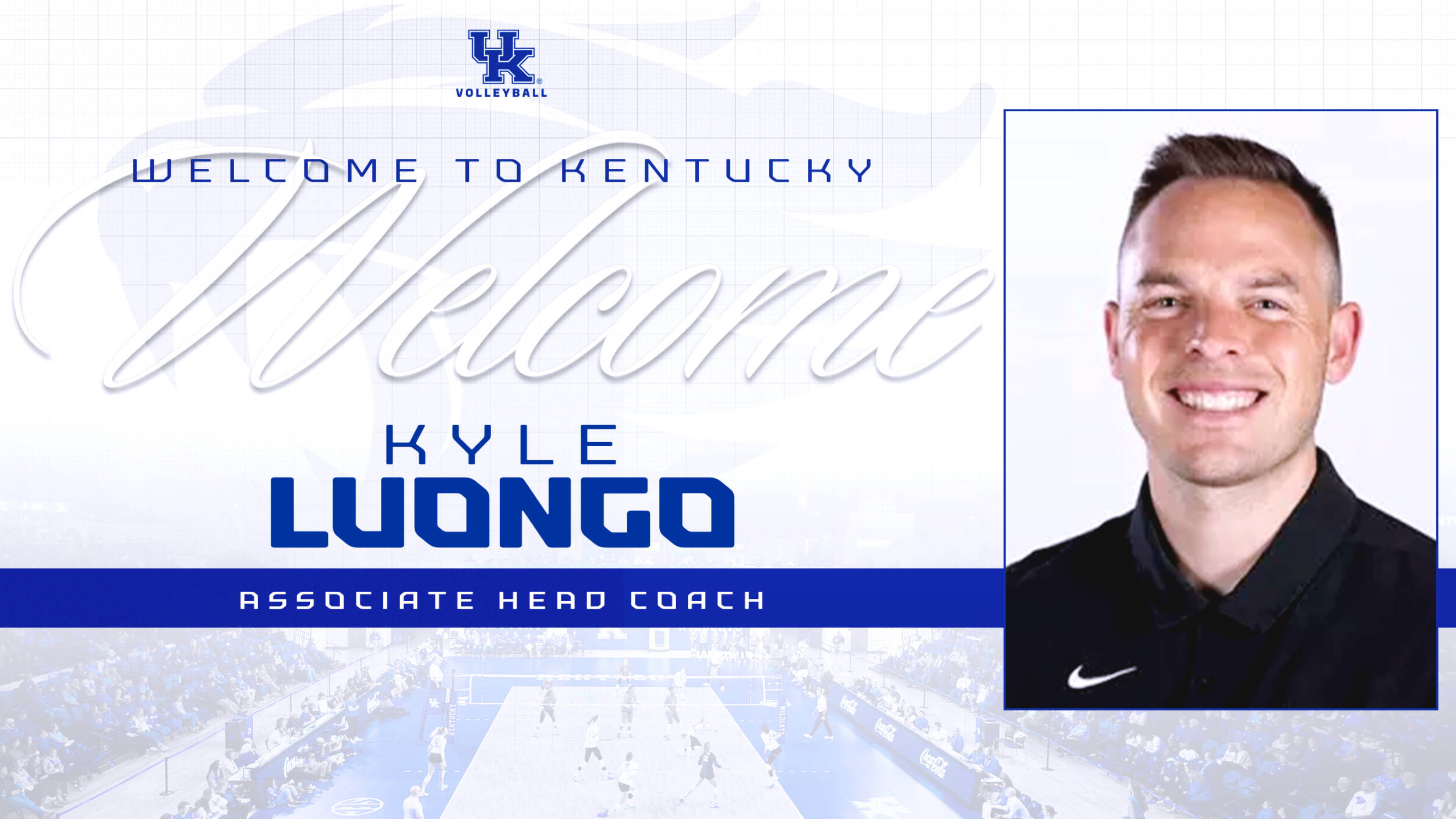 Kyle Luongo Named Kentucky Volleyball Associate Head Coach