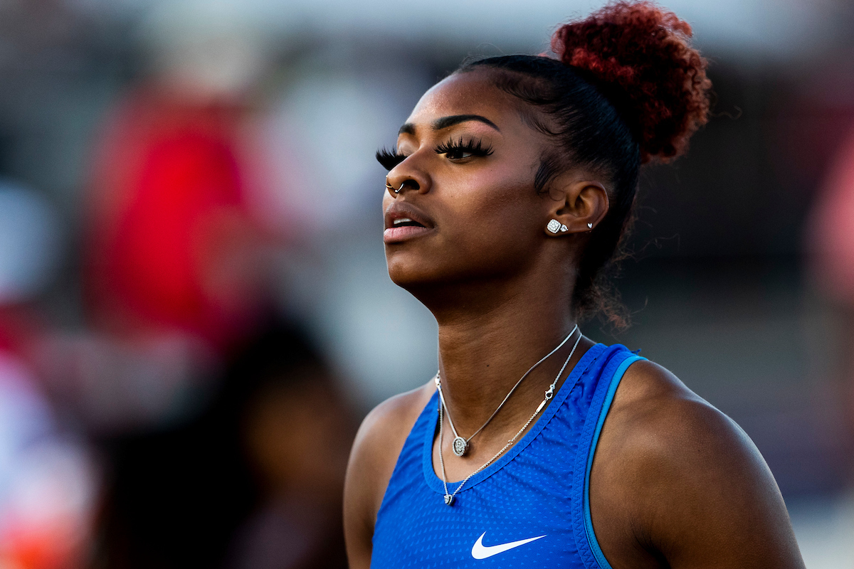 Masai Russell.

SEC Outdoor Track and Field Championships Day 3.

Photo by Chet White | UK Athletics
