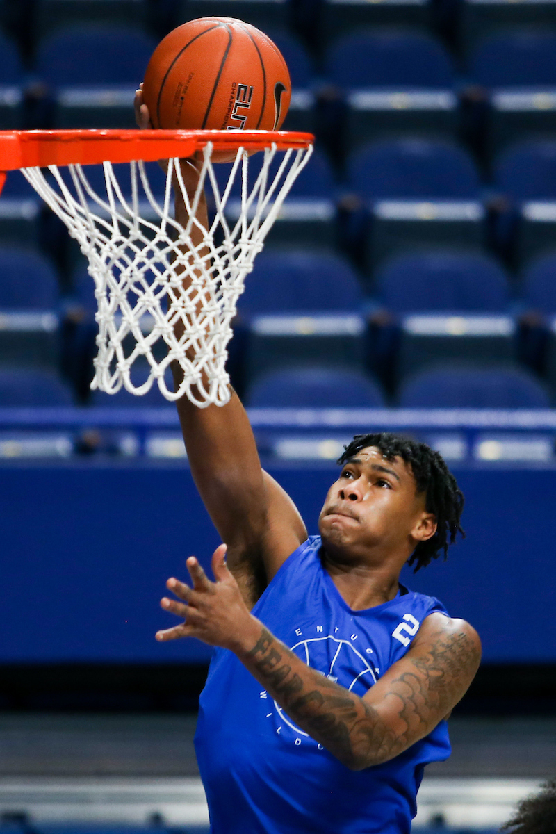 Cam’Ron Fletcher.

Men’s basketball scrimmage at Rupp Arena.

Photo by Hannah Phillips | UK Athletics