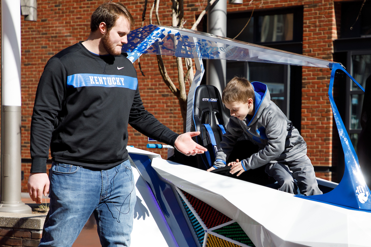 Luke Fortner. Engineers Day 2020.

Photo by Elliott Hess | UK Athletics