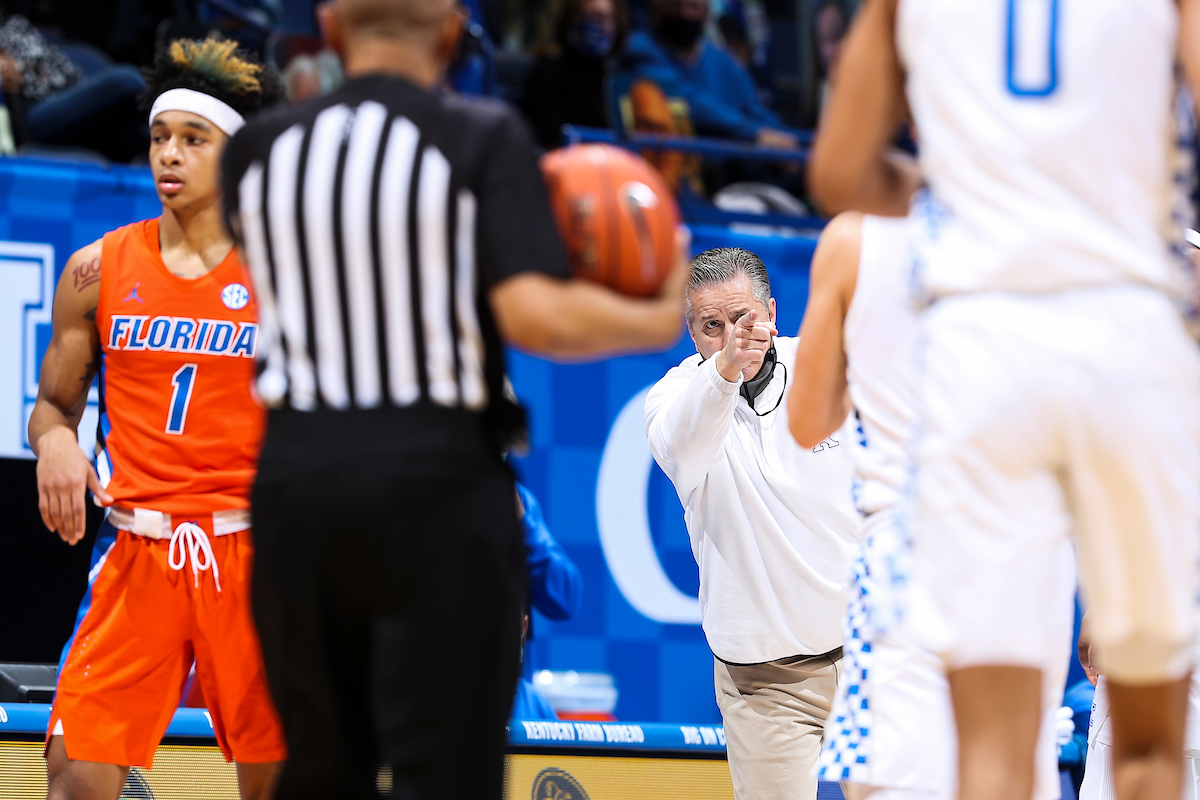 John Calipari.

UK loses to Florida 71-67.

Photo by Chet White | UK Athletics