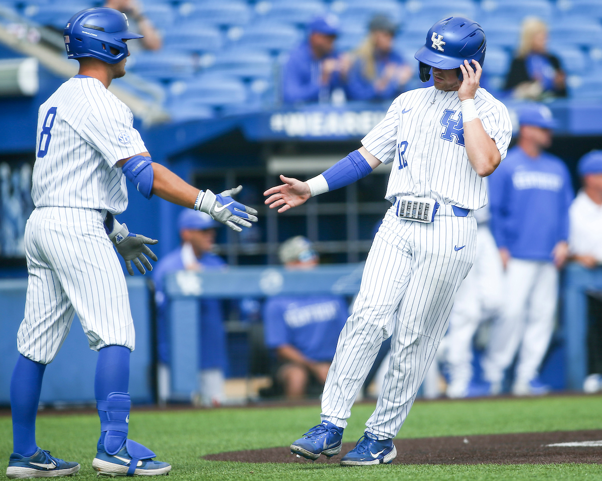 Kirk Liebert, Chase Estep.

Kentucky defeats Dayton 14-3.

Photo by Grace Bradley | UK Athletics