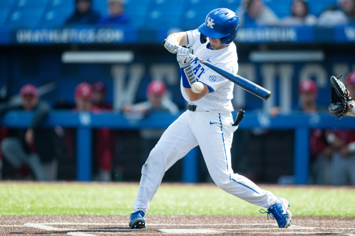 Cam Hill.

Kentucky beats Alabama 11 - 0

Photo by Grant Lee | UK Athletics
