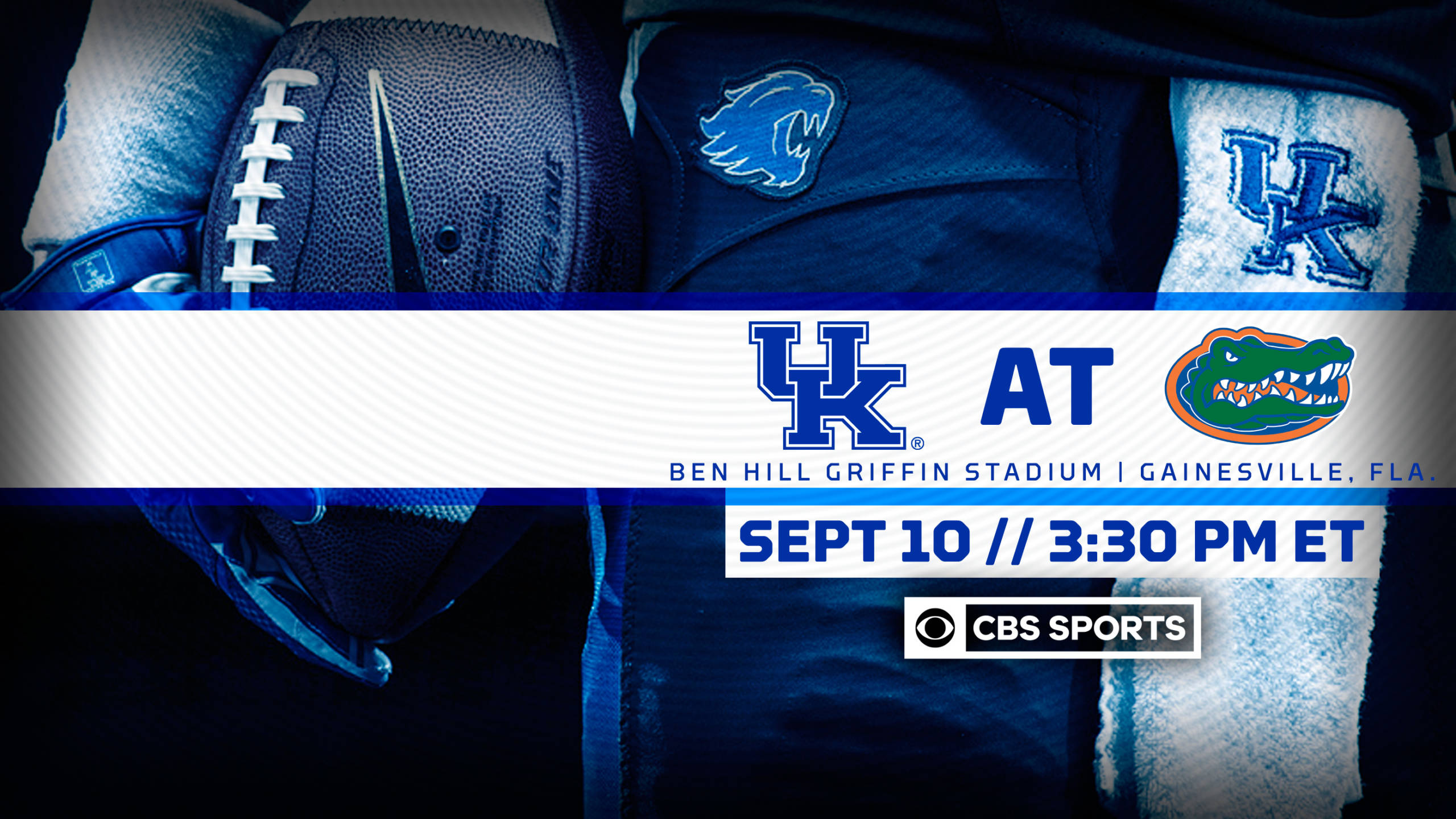 Kentucky-Florida Football Game to be televised on CBS