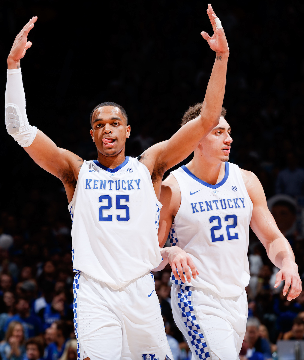 PJ Washington. Reid Travis.


Kentucky beat Tennessee 86-69.

Photo by Elliott Hess | UK Athletics