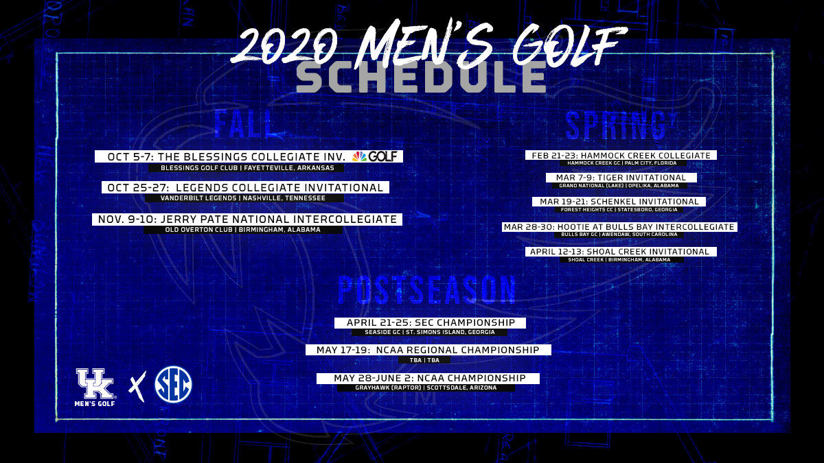 Men’s Golf Unveils 2020-21 Schedule