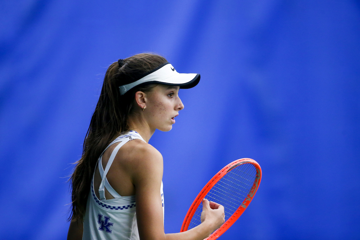 Lidia Gonzalez.

Kentucky loses to Vanderbilt 6-1.

Photo by Grace Bradley | UK Athletics