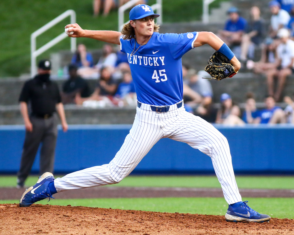 Holt Jones. 

Kentucky beats EKU 7-6. 

Photo by Eddie Justice | UK Athletics