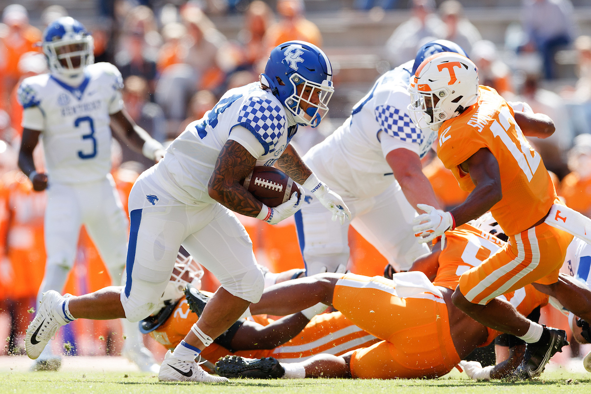 CHRIS RODRIGUEZ JR.

Kentucky beats Tennessee, 34-7.

Photo by Elliott Hess | UK Athletics