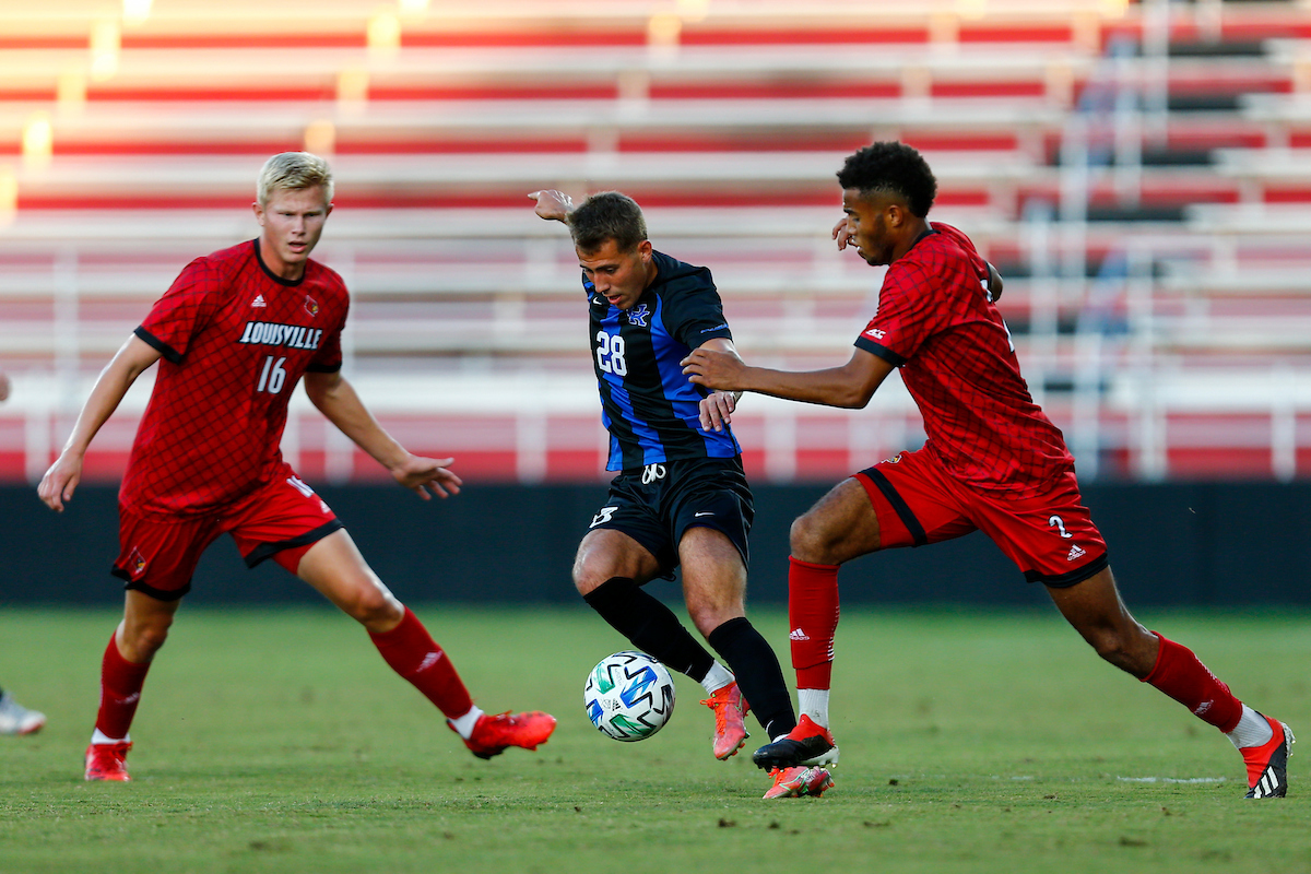Cameron Wheeler. 

Kentucky Beat Louisville 3-1. 

Photo By Barry Westerman | UK Athletics