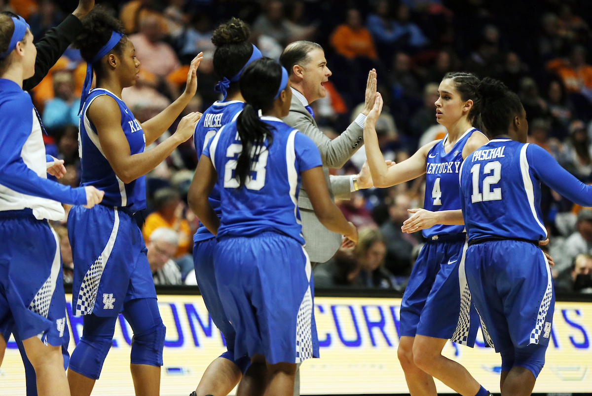 Maci Morris

The University of Kentucky women's basketball team beat Alabama in the SEC Tournament on Thursday, March 1, 2018 at Bridgestone Arena in Nashville, TN.

Photo by Britney Howard | UK Athletics