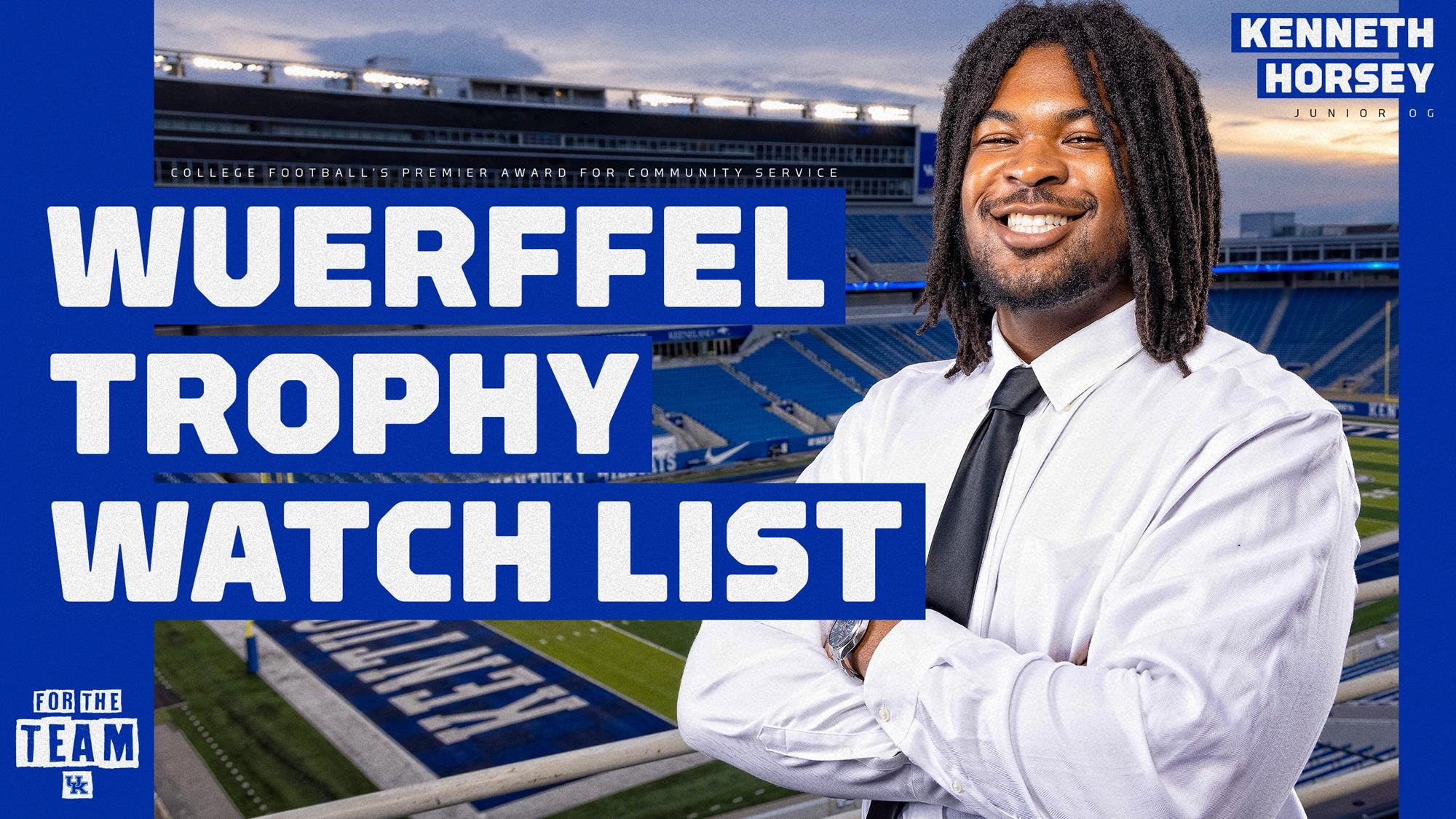 Kenneth Horsey Named to Wuerffel Trophy Watch List