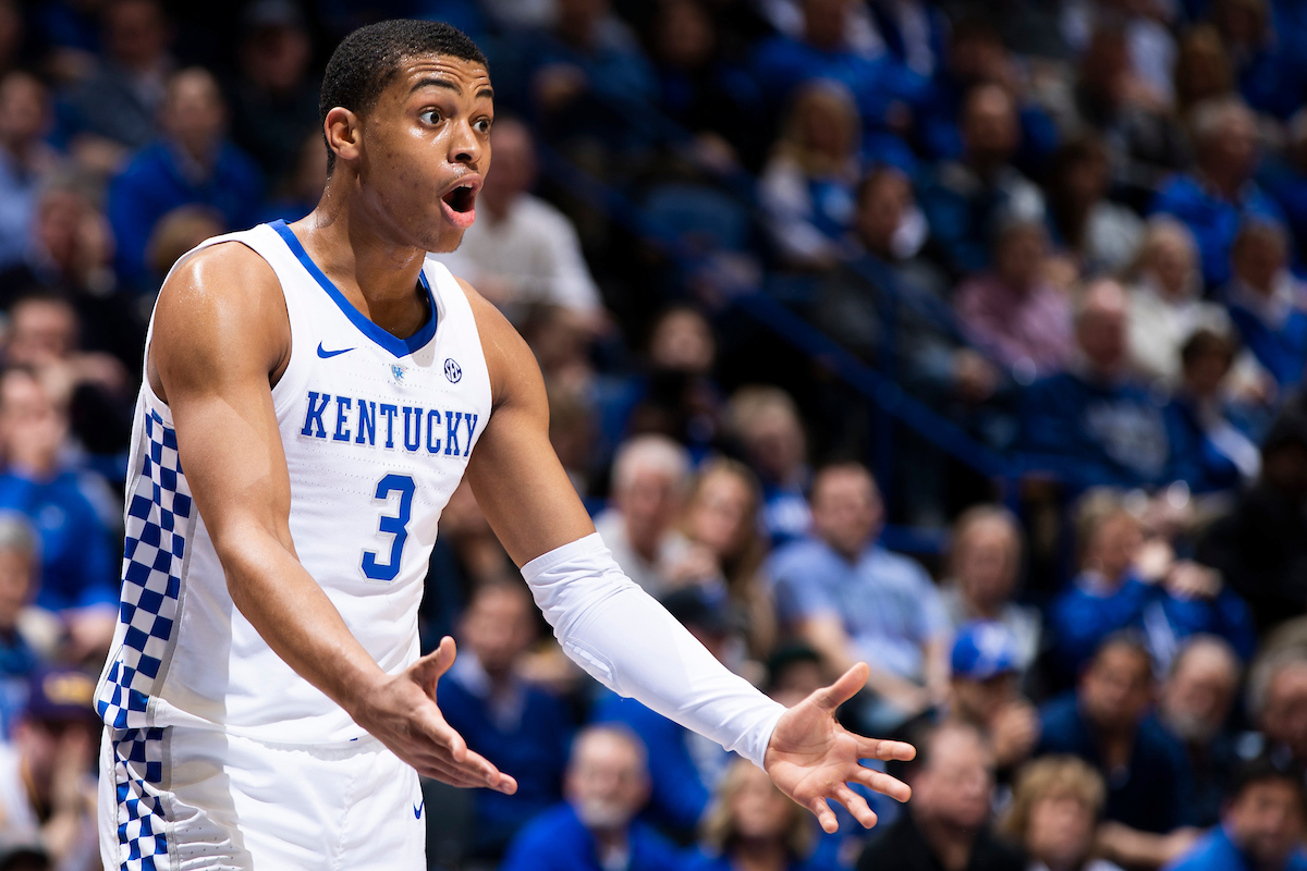 Keldon Johnson.

UK falls to LSU 73-71.

Photo by Chet White | UK Athletics