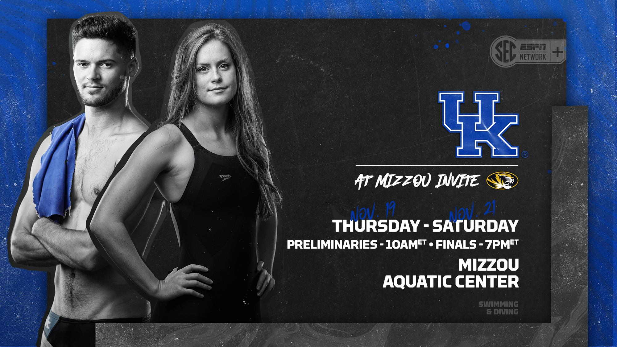 Kentucky Swimming & Diving Primed for Midseason Invitational