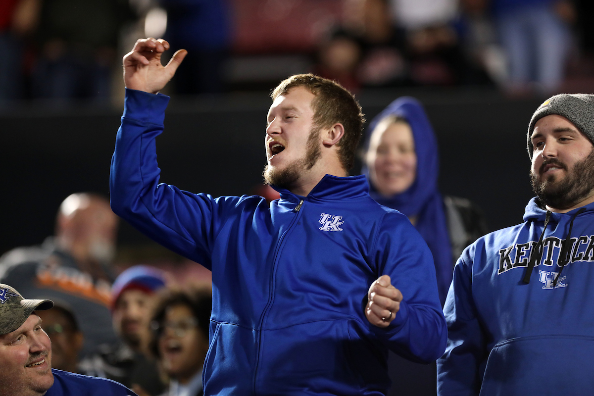 Kentucky Football beats Louisville at Cardinal Stadium 56-10.

Photo By Robert Burge l UK Athletics