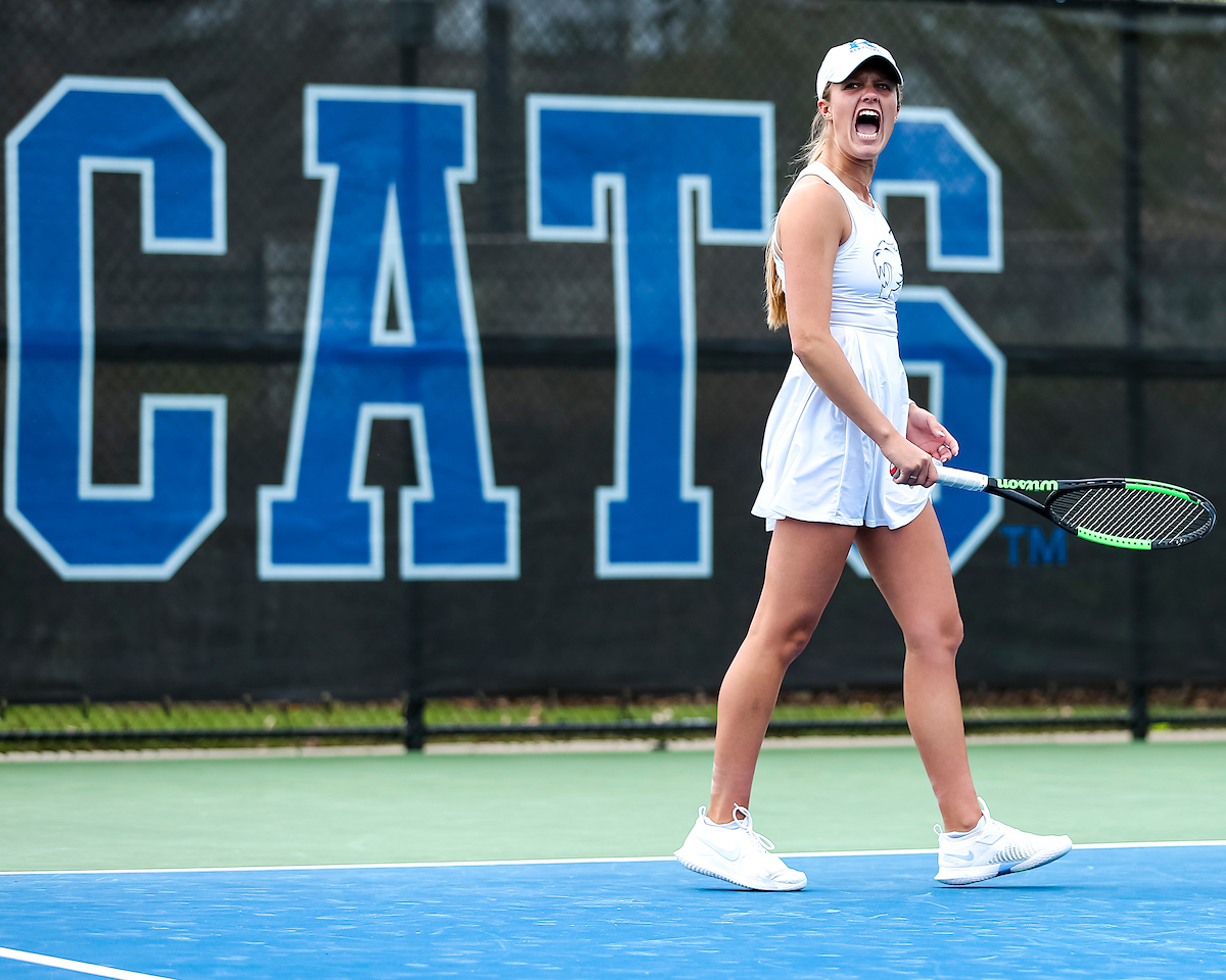 Ellie Eades.

Kentucky vs Mississippi State women’s tennis.

Photo by Eddie Justice | UK Athletics