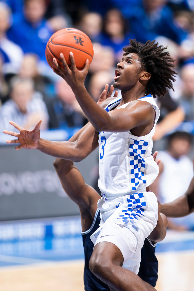 Tyrese Maxey.

Kentucky beat Mount St. Mary’s 82-62.

Photo by Chet White | UK Athletics