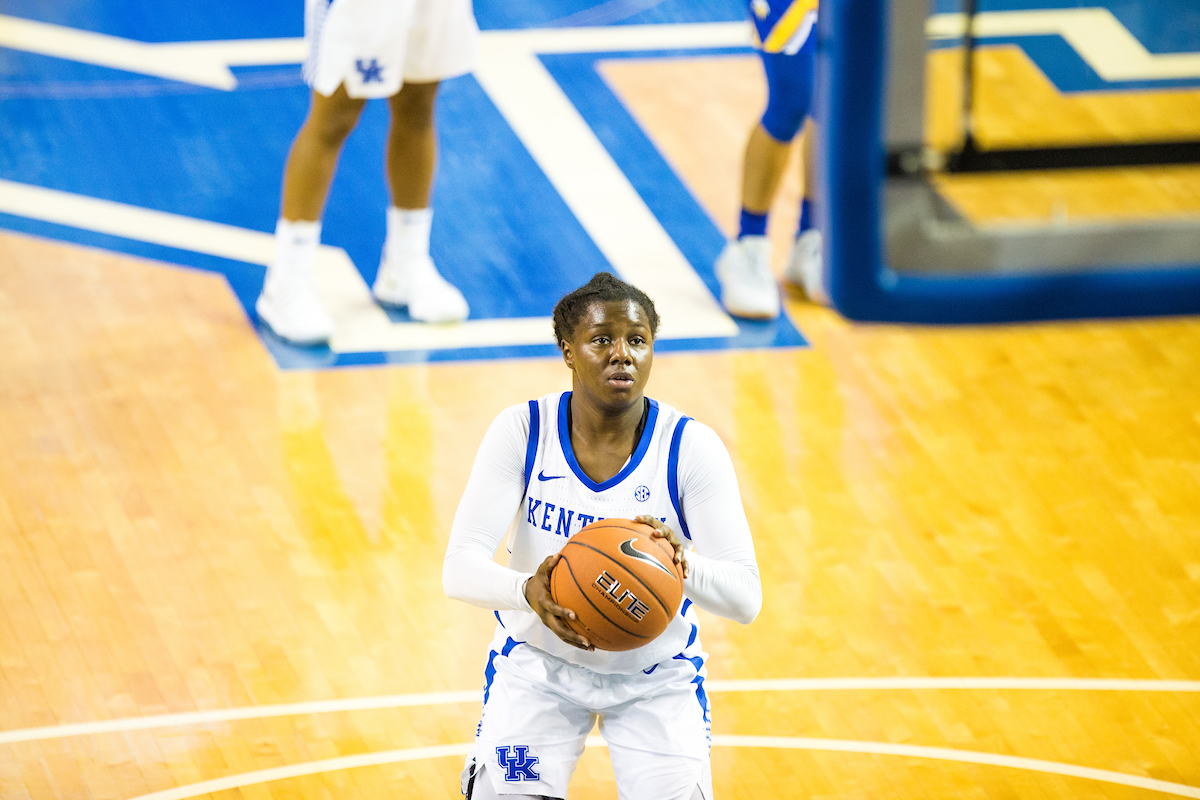Amanda Paschal

UK women's basketball beats Morehead State. 

Photo by Maddie Baker  | UK Athletics