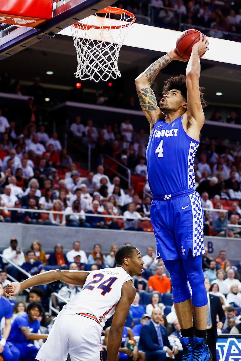 Nick Richards.

Kentucky falls to Auburn 75-66.

Photo by Chet White | UK Athletics