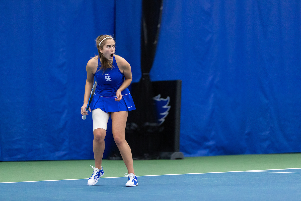 Carlota Molina.

Kentucky beats Memphis 7-0

Photo by Grant Lee | UK Athletics