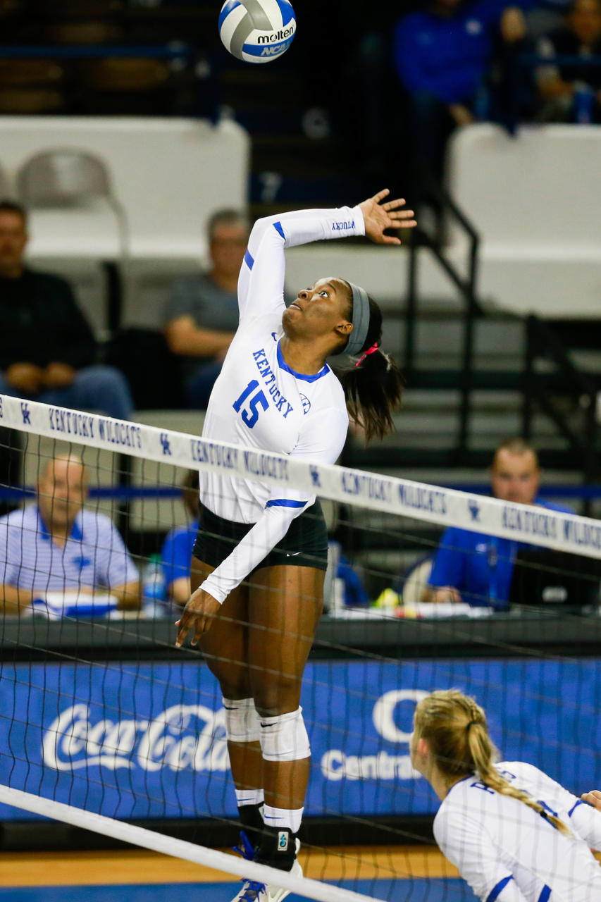 Azhani Tealer.

UK sweeps LSU 3-0.

Photo by Hannah Phillips | UK Athletics
