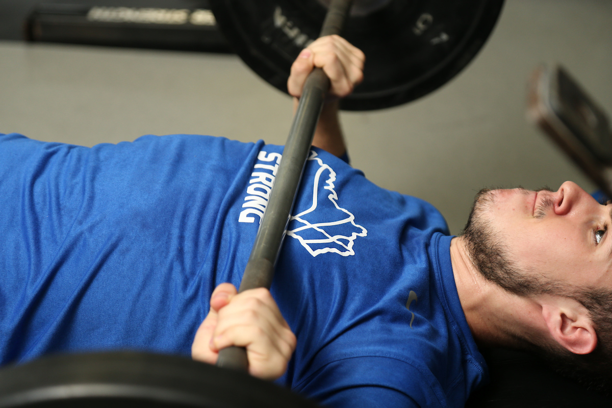 Brad Calipari.

Big Blue Caravan. Somerset, Ky. Somerset Kroger. June 21, 2018.

Photo by Chet White | UK Athletics