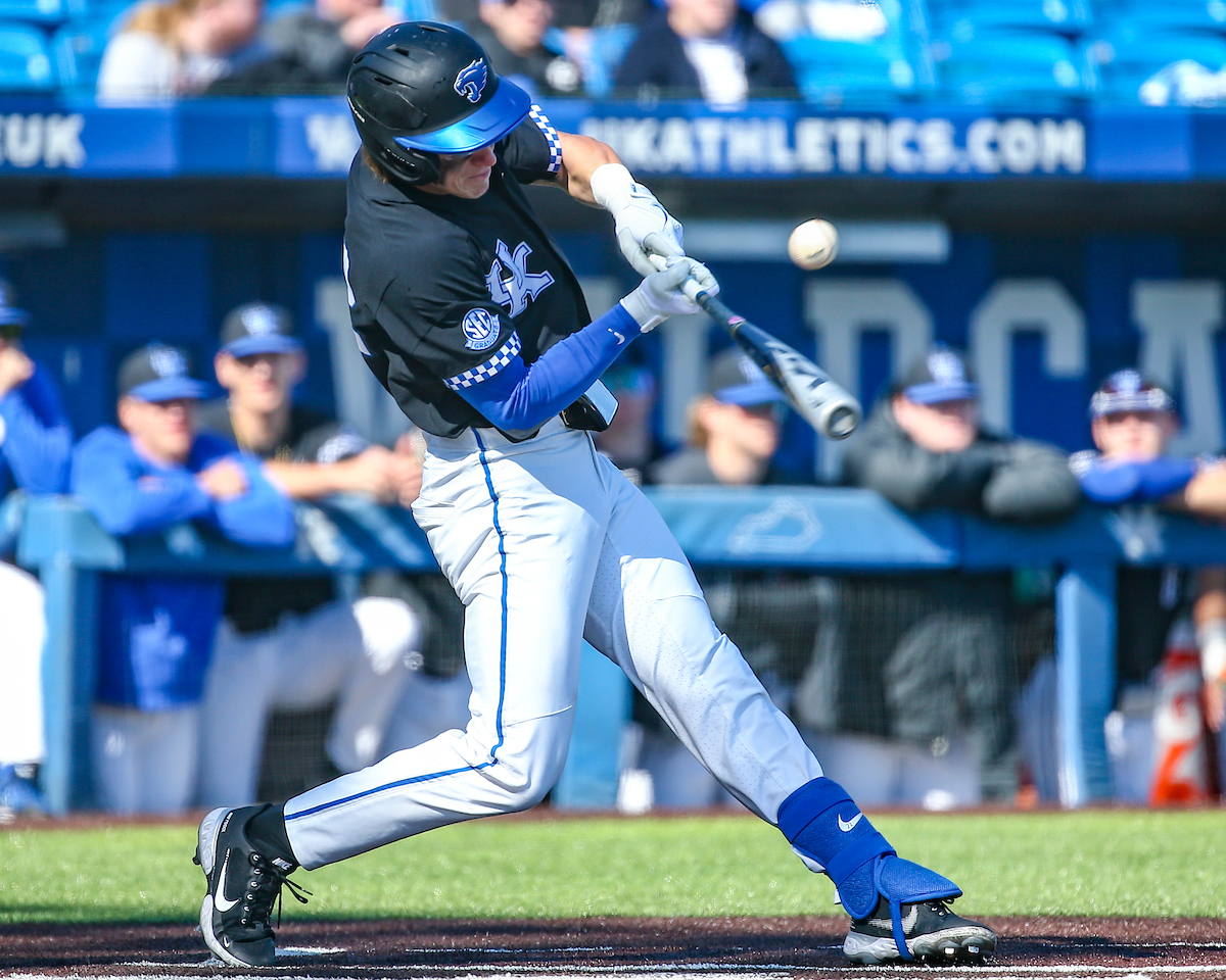 John Thrasher.

Kentucky sweeps Western Michigan 16-5.

Photo by Sarah Caputi | UK Athletics