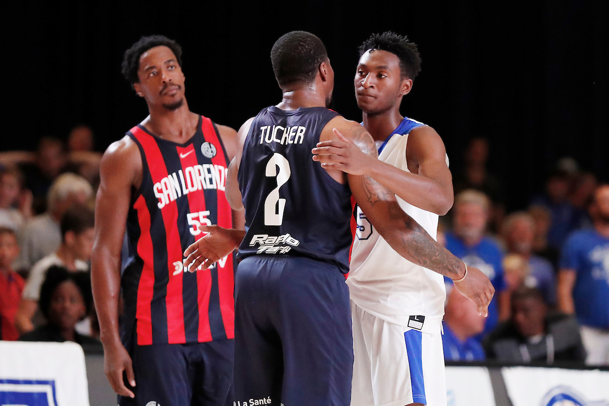 Immanuel Quickley.

The University of Kentucky men's basketball team beat San Lorenzo de Almagro 91-68 at the Atlantis Imperial Arena in Paradise Island, Bahamas, on Thursday, August 9, 2018.

Photo by Chet White | UK Athletics