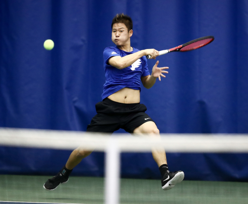 KENTO YAMADA.

The University of Kentucky men's tennis team host IUPUI. 


Photo by Elliott Hess | UK Athletics