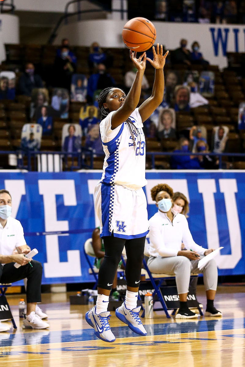 Kameron Roach.  

Kentucky beats Marshall 79-45.

Photo by Eddie Justice | UK Athletics