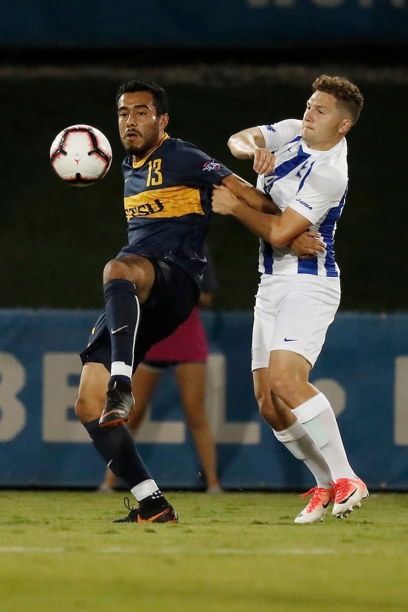 Sam Stockton.

Kentucky men's soccer beat ETSU 3-0.

Photo by Chet White | UK Athletics