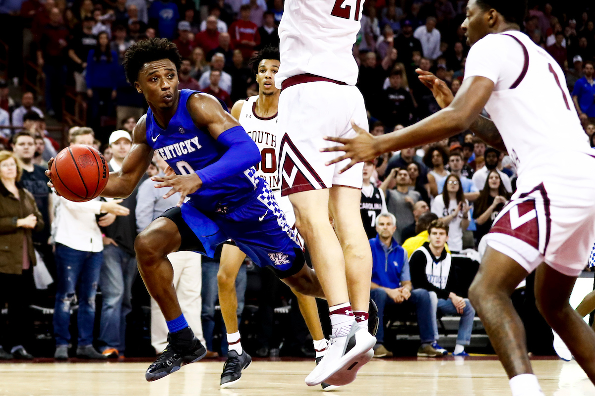 Ashton Hagans.

Kentucky falls to South Carolina, 81-78.


Photo by Chet White | UK Athletics