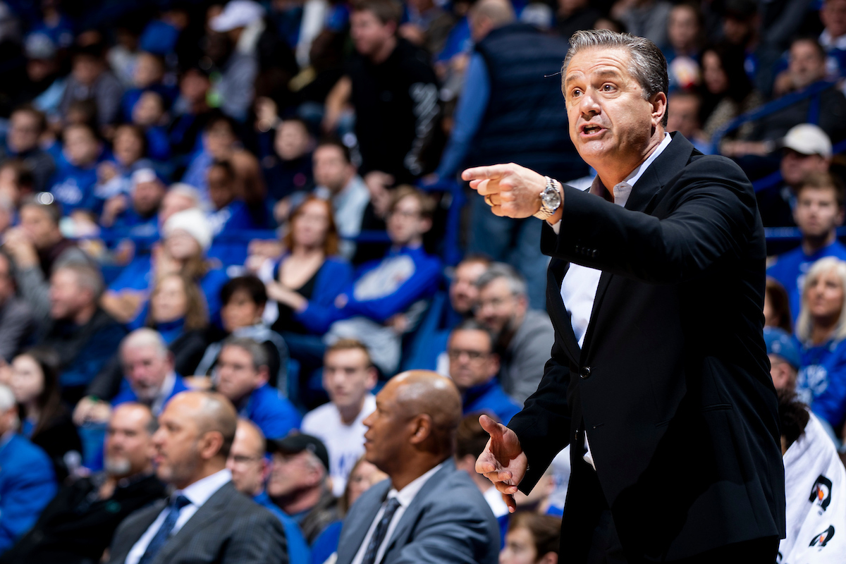 John Calipari.

Kentucky beat UAB 69-58.

Photo by Chet White | UK Athletics