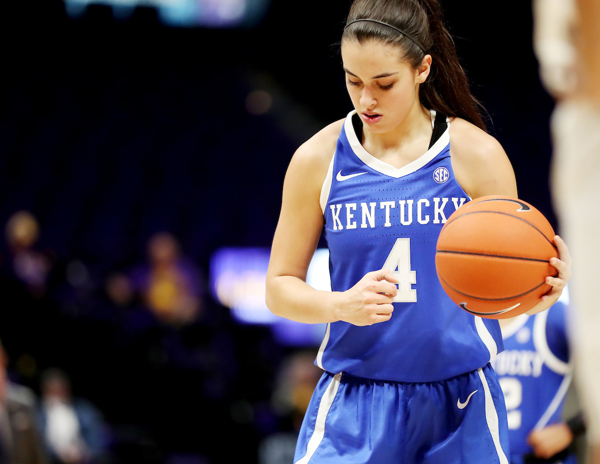 Maci Morris

Kentucky Women's Basketball beat LSU 64-60. 

Photo by Britney Howard  | UK Athletics