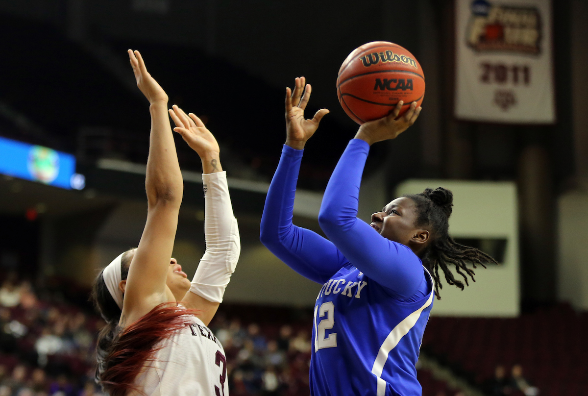 Amanda Paschal

The University of Kentucky women's basketball team falls to Texas A&M on January 4, 2018 at Reed Arena. 

Photo by Britney Howard | UK Athletics