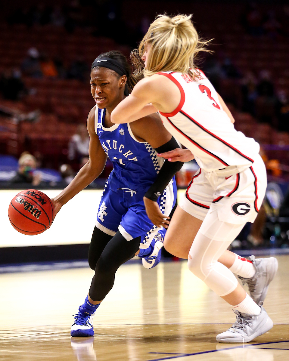 Robyn Benton. 

Kentucky loses to Georgia 78-66 at the SEC Tournament. 

Photo by Eddie Justice | UK Athletics
