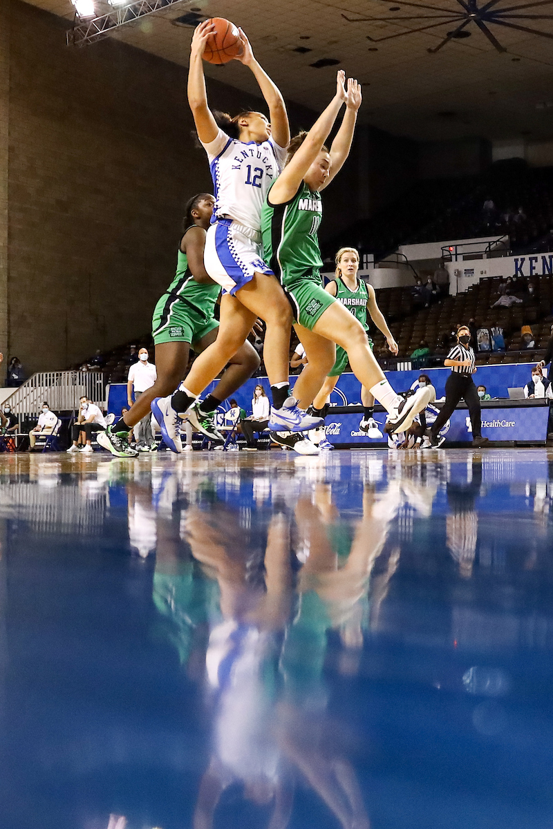 Treasure Hunt.  

Kentucky beats Marshall 79-45.

Photo by Eddie Justice | UK Athletics