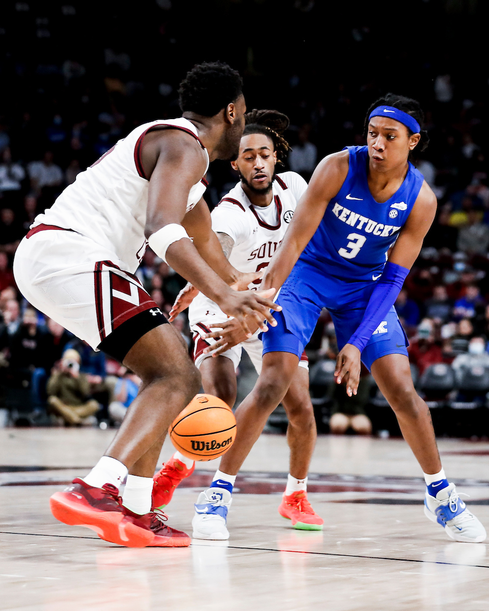 TyTy Washington Jr.

Kentucky beat South Carolina 86-76.

Photos by Chet White | UK Athletics