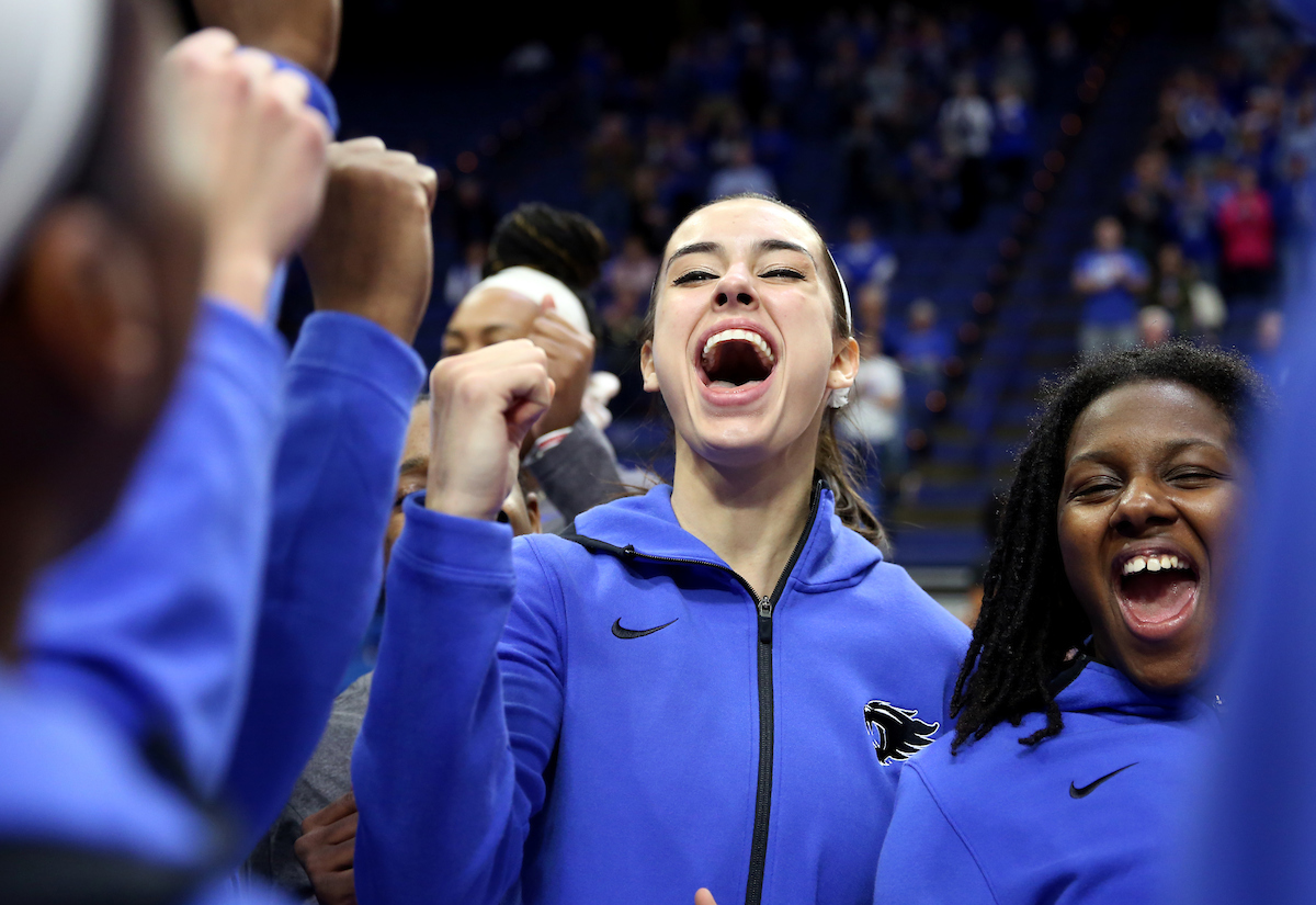 Maci Morris 

The UK Women's Basketball team beat Florida 62-51. 

Photo by Britney Howard | UK Athletics