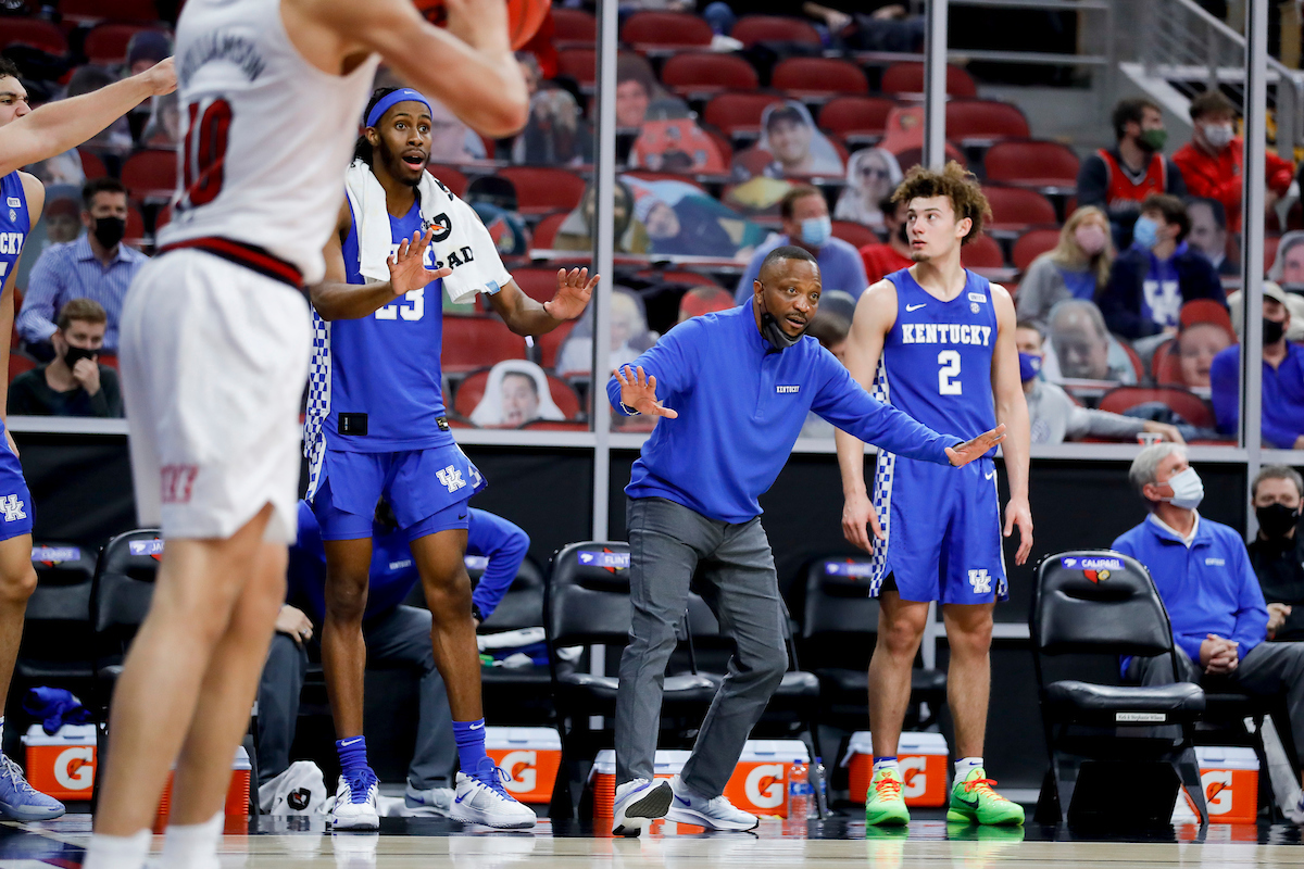 Isaiah Jackson. Bruiser Flint. Devin Askew.

Kentucky loses to Louisville 62-59.

Photo by Chet White | UK Athletics