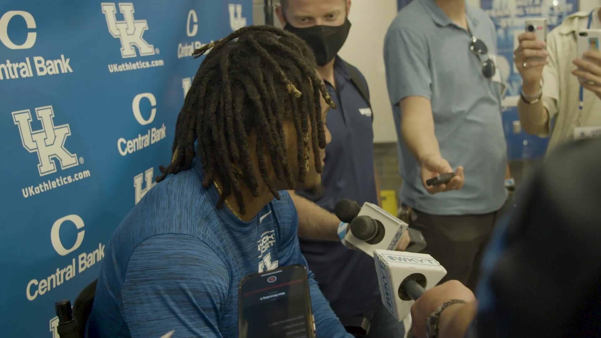 FB: Robinson and Coach Coen - Florida Postgame