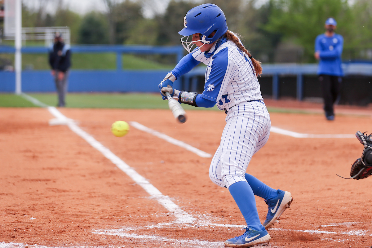 Jaci Babbs.

Kentucky beats Georgia 11 - 3.

Photo by Sarah Caputi | UK Athletics