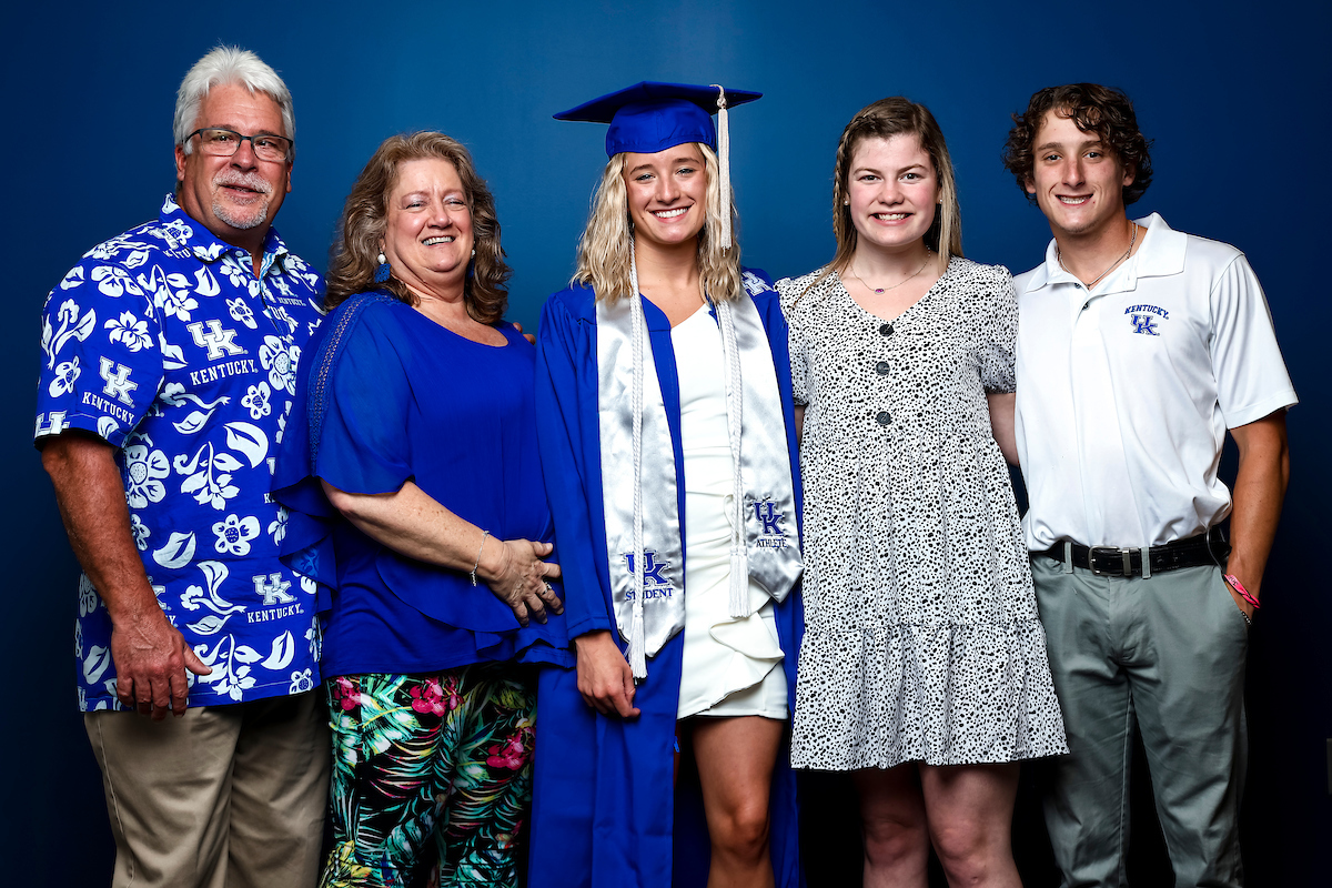 Kyndal Knight.

May 2022 CATS graduation.

Photo by Eddie Justice | UK Athletics