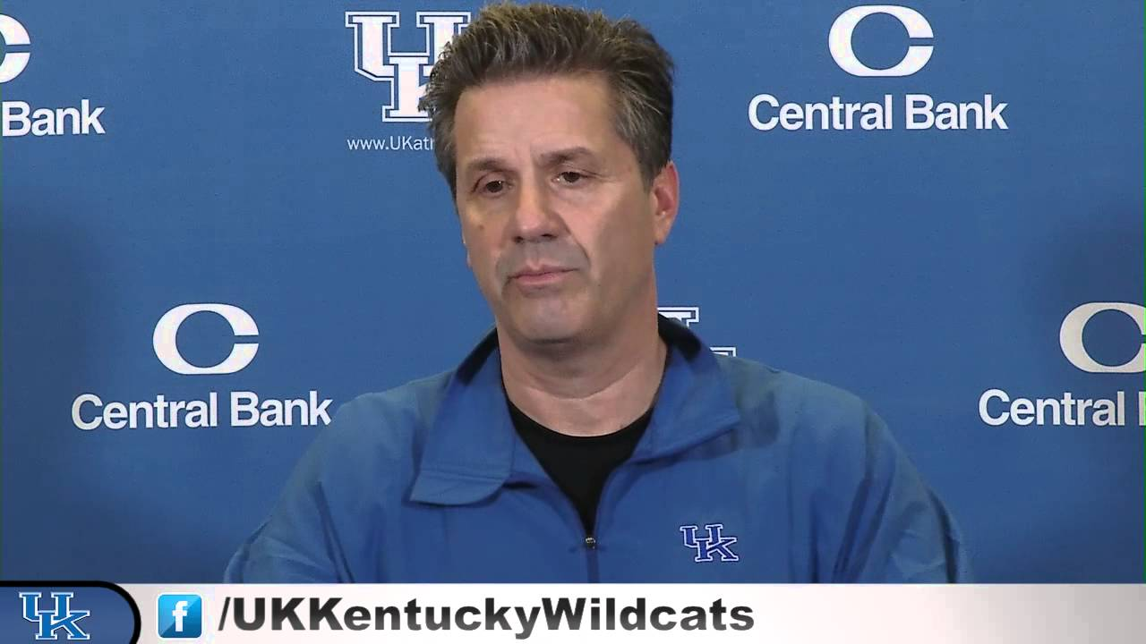 Kentucky Wildcats TV: Coach Calipari Pre- LSU Press Conference