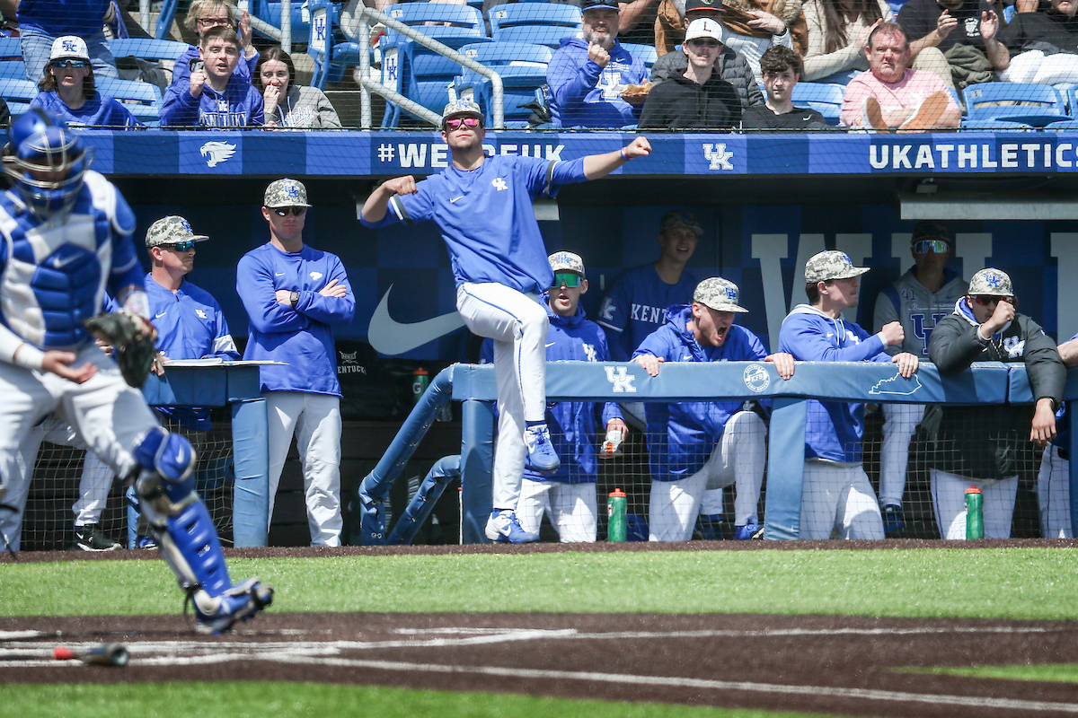 Austin Strickland.

Kentucky loses to Ole Miss 1-10.

Photo by Sarah Caputi | UK Athletics