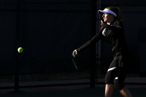 Tiphanie Fiquet. 

Kentucky defeated Florida 4-3 on Friday, March 22nd.

Photo by Eddie Justice | UK Athletics