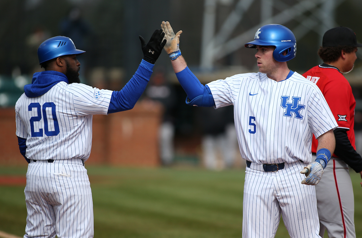 TJ Collett

The University of Kentucky baseball team beat Texas Tech 11-6 on Saturday, March 10, 2018, in Lexington?s Cliff Hagan Stadium.

Barry Westerman | UK Athletics