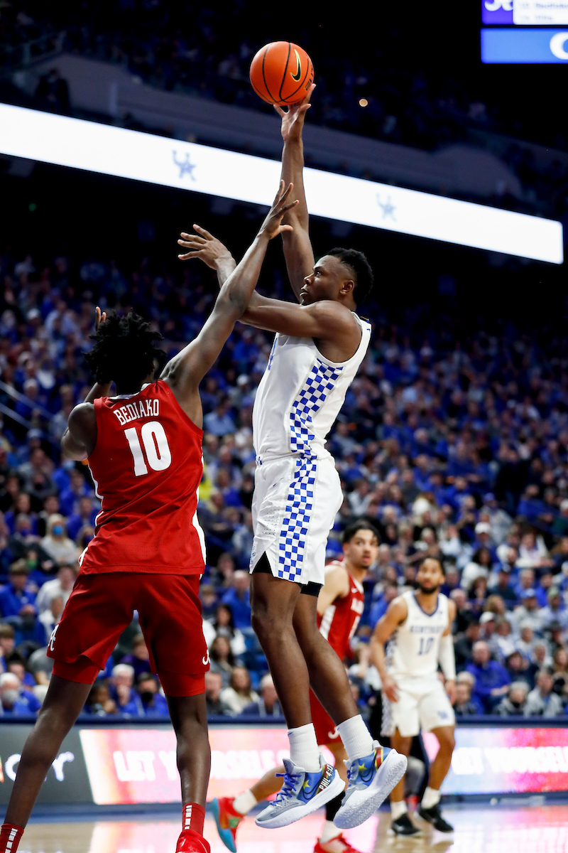 Oscar Tshiebwe.

Kentucky beat Alabama 90-81.

Photos by Chet White | UK Athletics